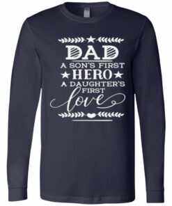 A Sons First Hero Daughters First Love Dad New Orleans Pelicans Fan shirt Shirt Sweatshirt Hoodie Long Sleeve Tank TEERESS 3
