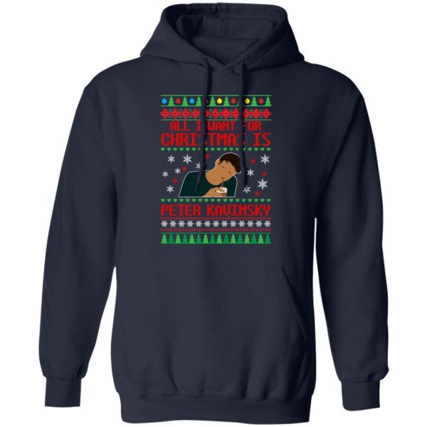 All I Want For Christmas Is Peter Kavinsky Christmas Sweatshirt Shirt Sweatshirt Hoodie Long Sleeve Tank