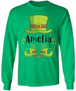 Amelia St Patricks Day Hats Shirt Sweatshirt Hoodie Long Sleeve Tank TEERESS 1