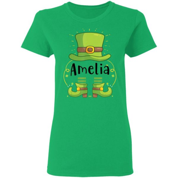 Amelia St Patricks Day Hats Shirt Sweatshirt Hoodie Long Sleeve Tank