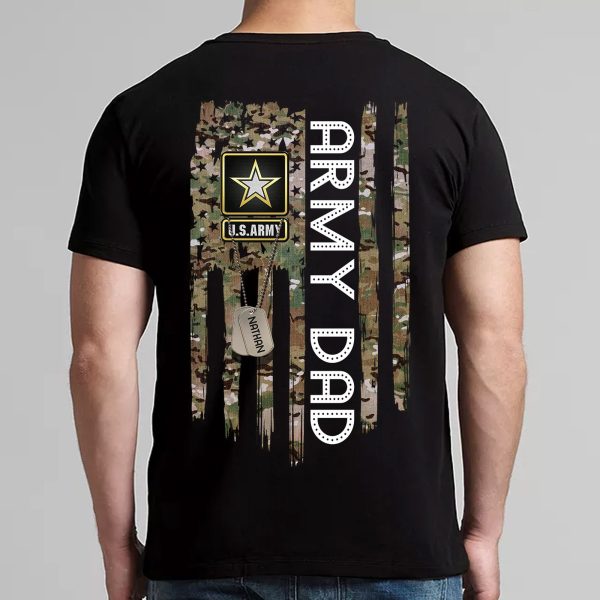 Army Dad Father’s Day Military Shirt