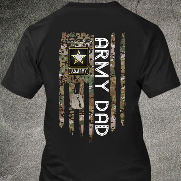 Army Dad Father’s Day Military Shirt