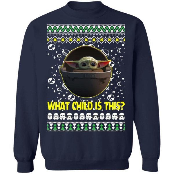 Baby Yoda In The Mandalorian Ugly Christmas Sweatshirt Shirt Sweatshirt Hoodie Long Sleeve Tank