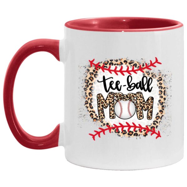 Ball Mom Mother’s Day Tee Teeball Mom Leopard Funny Mug Shirt Sweatshirt Hoodie Long Sleeve Tank