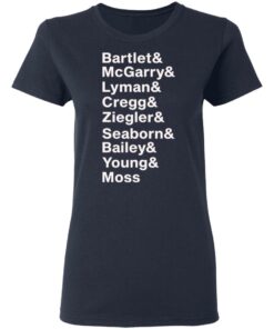 Bartlet Mcgarry Lyman Cregg Ziegler Seaborn Bailey Young Moss Shirt Sweatshirt Hoodie Long Sleeve Tank TEERESS 2