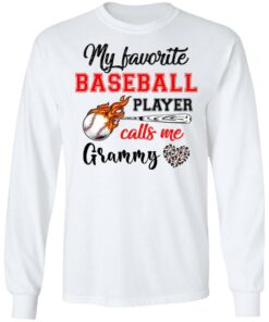 Baseball Grammy Shirt My Favorite Baseball Player Calls Me Grammy Shirt Sweatshirt Hoodie Long Sleeve Tank TEERESS 1