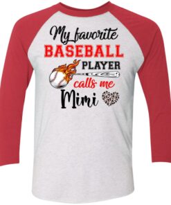 Baseball Mimi Shirt My Favorite Baseball Player Calls Me Mimi Shirt Sweatshirt Hoodie Long Sleeve Tank TEERESS 4