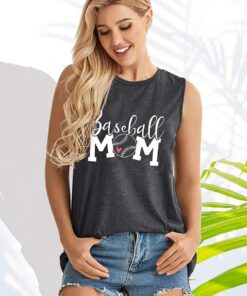 Baseball Mom 4th Of July Tank Shirt 3