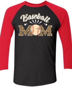 Baseball Mom Heart Leopard Printed Shirt Shirt Sweatshirt Hoodie Long Sleeve Tank TEERESS 4