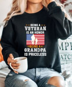 Being A Veteran Fathers Day Memorial Shirt 1