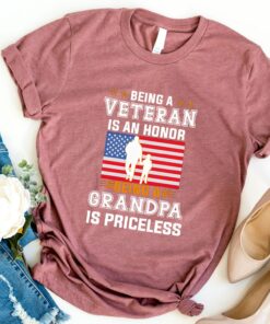Being A Veteran Fathers Day Memorial Shirt 3 Being A Veteran Fathers Day Memorial Shirt 4
