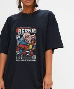 Bernie Sanders Superhero Honesty Liberty and The American Way Shirt Sweatshirt Hoodie Long Sleeve Tank TEERESS 4