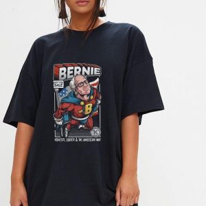 Bernie Sanders Superhero Honesty Liberty and The American Way Shirt Sweatshirt Hoodie Long Sleeve Tank TEERESS 4