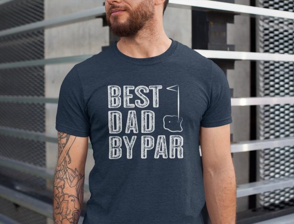 Best Dad By Par Golf Shirt