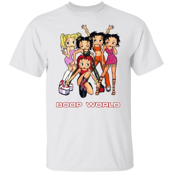 Betty Boop Boop World Shirt Shirt Sweatshirt Hoodie Long Sleeve Tank