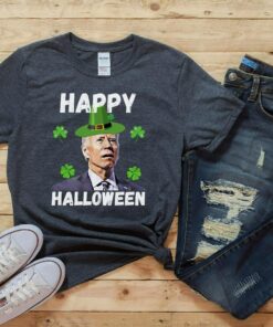 Biden St Patricks Day FJB Republican Anti Leprechaun T Shirt 1