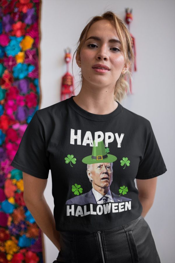 Biden St Patricks Day FJB Republican Anti Leprechaun T Shirt