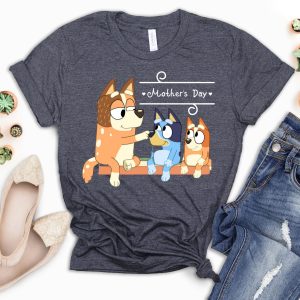 Birthday Bluey Mother’s Day Family Sister Shirt