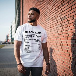 Black King Nutrition Lives Matter Empowerment Shirt