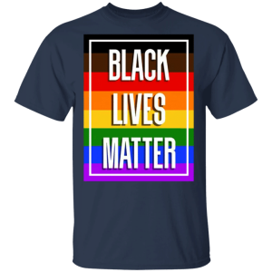 Black Lives Matter Rainbow T-Shirt George Floyd Protest Shirt Sweatshirt Hoodie Long Sleeve Tank