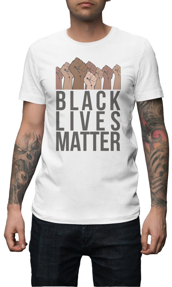 Black Lives Matter White Hand Shirt Sweatshirt Hoodie Long Sleeve Tank
