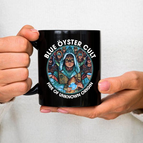 Blue �yster Cult Fire Of Unknown Origin Mug Shirt Sweatshirt Hoodie Long Sleeve Tank