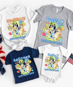 Bluey Birthday Mom Shirt 1