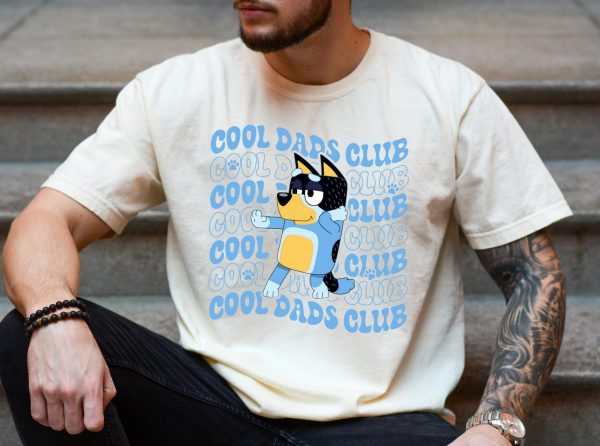 Bluey Cool Dads Club Birthday Shirt