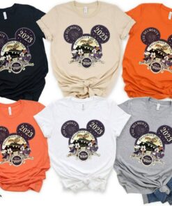 Boo Bash Couple 2023 Disney Cruise Halloween On The High Seas Shirt 3