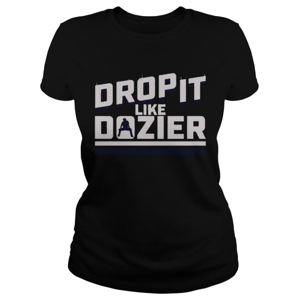 Brian Dozier Shirt Drop It Like Dozier Shirt Sweatshirt Hoodie Long Sleeve Tank