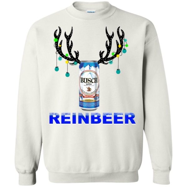 Busch Light Reinbeer Christmas Sweatshirt Shirt Sweatshirt Hoodie Long Sleeve Tank