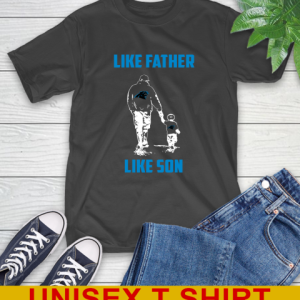 Carolina Panthers NFL Football Like Father Like Son Sports T-Shirt