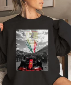 Charles Leclerc Monza 2019 Unisex Sweatshirt 1 Charles Leclerc Monza 2019 Unisex Sweatshirt 2