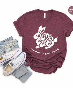 Chinese Rabbit Lunar New Year 2023 T Shirt Sweatshirt 3 Chinese Rabbit Lunar New Year 2023 T Shirt Sweatshirt 4