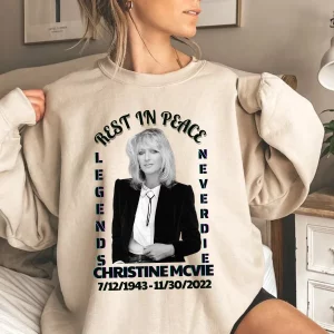 Christine McVie Thank You For The Memories T Shirt 3