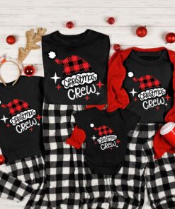 Christmas Crew Holiday Pajamas Toddler Shirt 1