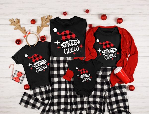 Christmas Crew Holiday Pajamas Toddler Shirt