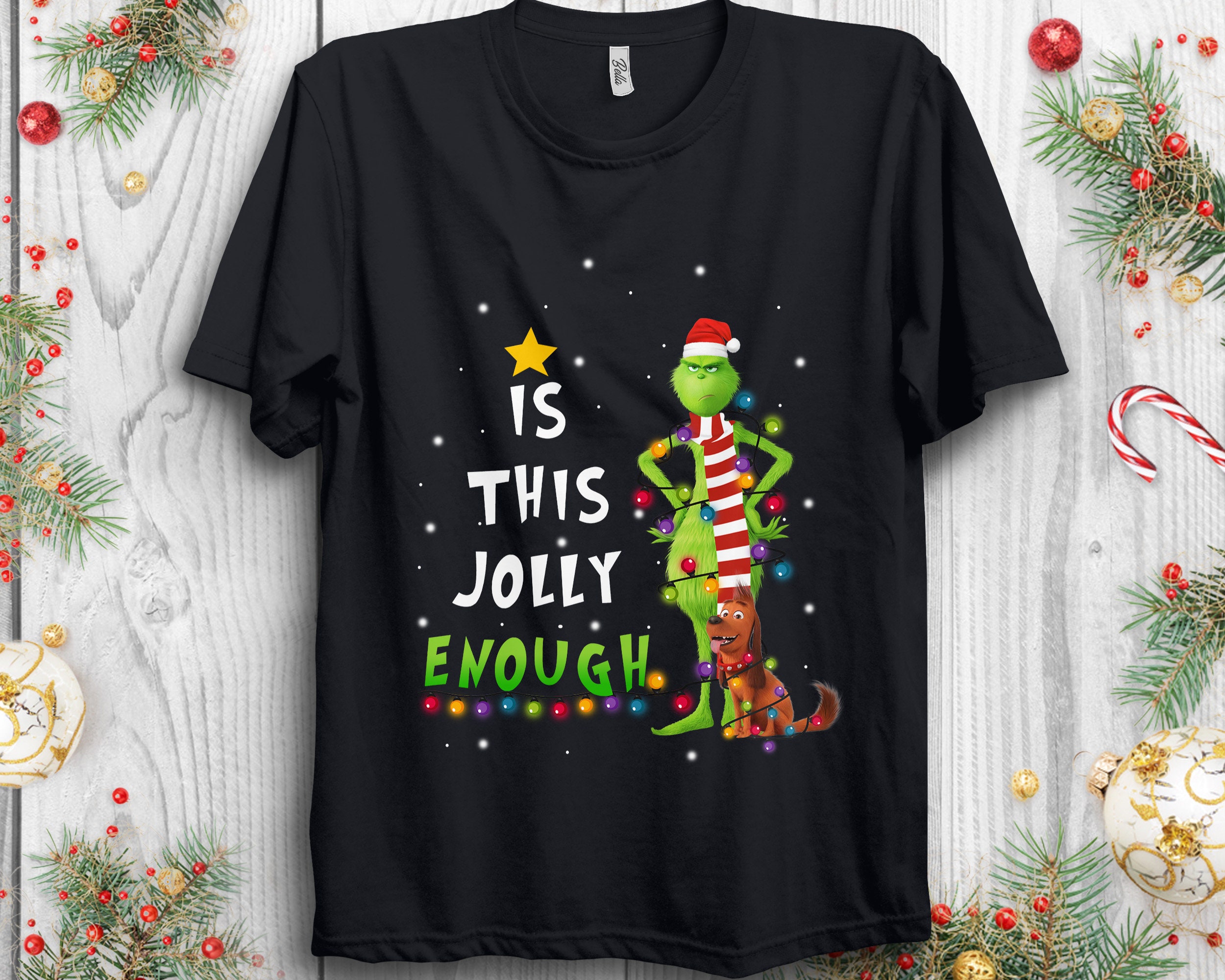 Christmas dog hot sale shirt