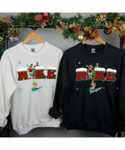 Christmas Santa Grinch Xmas Unisex Sweatshirt Sweater Shirt 1