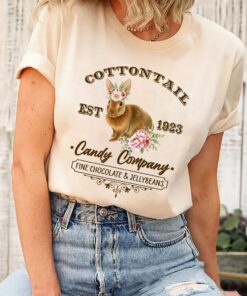 Cottontail Candy Company Easter Matching Shirt 1