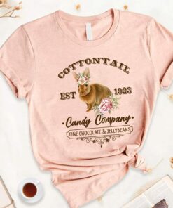Cottontail Candy Company Easter Matching Shirt 1 Cottontail Candy Company Easter Matching Shirt 2