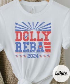 Country Music Funny Election Dolly Reba 2024 Vintage Shirt 1