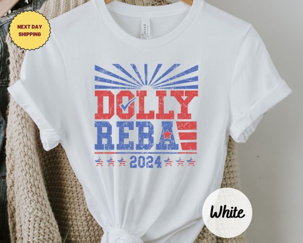 Country Music Funny Election Dolly Reba 2024 Vintage Shirt