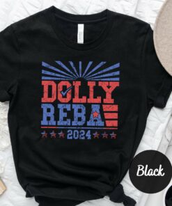 Country Music Funny Election Dolly Reba 2024 Vintage Shirt 3