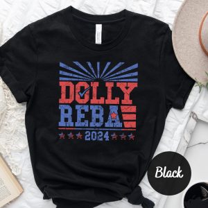 Country Music Funny Election Dolly Reba 2024 Vintage Shirt 3