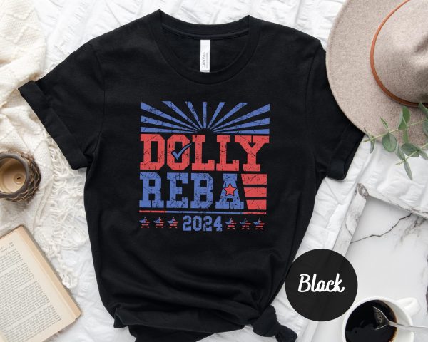 Country Music Funny Election Dolly Reba 2024 Vintage Shirt