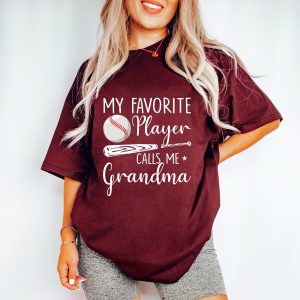 Custom Grandma Baseball Mother’s Day Tee Shirt