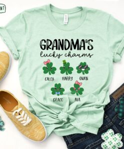Custom Grandmas Lucky Charms St Patrick Day Shirt 1
