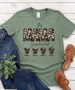 Custom Kids Name Mom Farmer Mama Mothers Day Shirt 3 Custom Kids Name Mom Farmer Mama Mothers Day Shirt 4