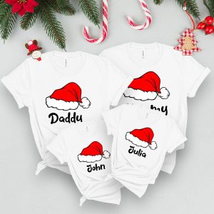 Custom Matching Family Christmas Shirt